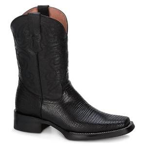 NEW FORASTERO men's western cowboy leather boots in black